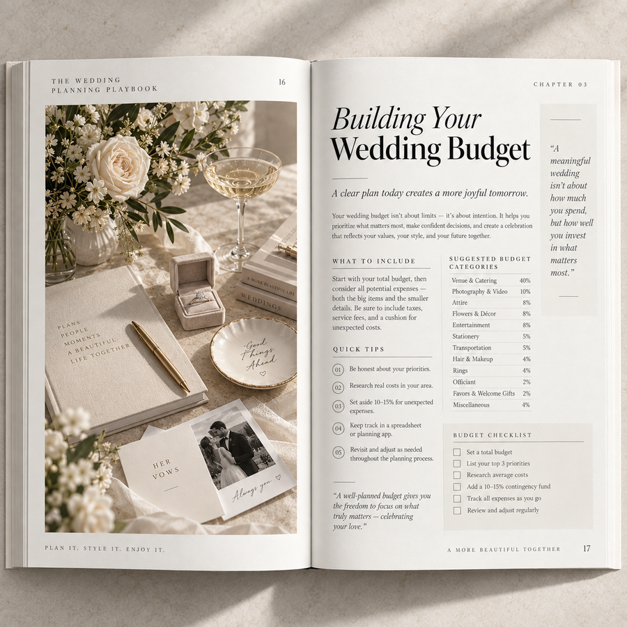 Inside The Wedding Planning Playbook