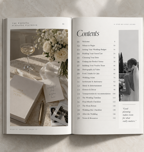 The Wedding Planning Playbook